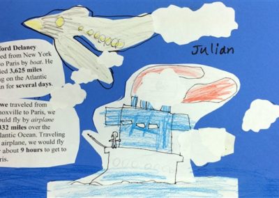 Julian's travel art