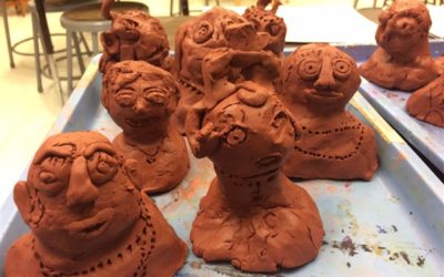 Gallery – Classes Duo Paris/Knoxville – Nature’s Way – Working with Clay