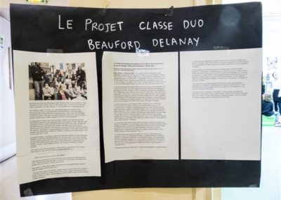 Project Classes Duo Beauford Delaney sign close-up