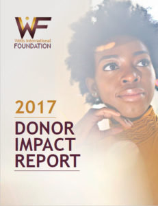 Cover_2017 Donor Impact Report