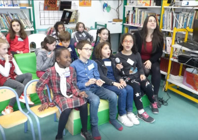 JZ kids sing Dalida_Le Temps des Fleurs