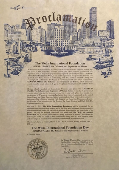 proclamation issued by the City of Houston
